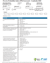 Cambodia Compassion PPI Scorecard (English)