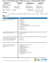 Ethiopia Compassion PPI Scorecard (Oromiffa)